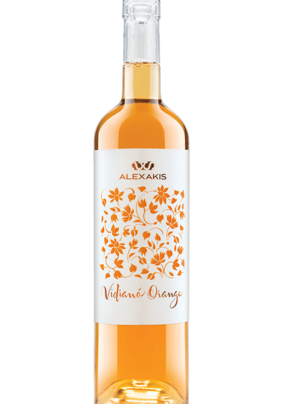 Alexakis Vidiano Orange Dry White Wine