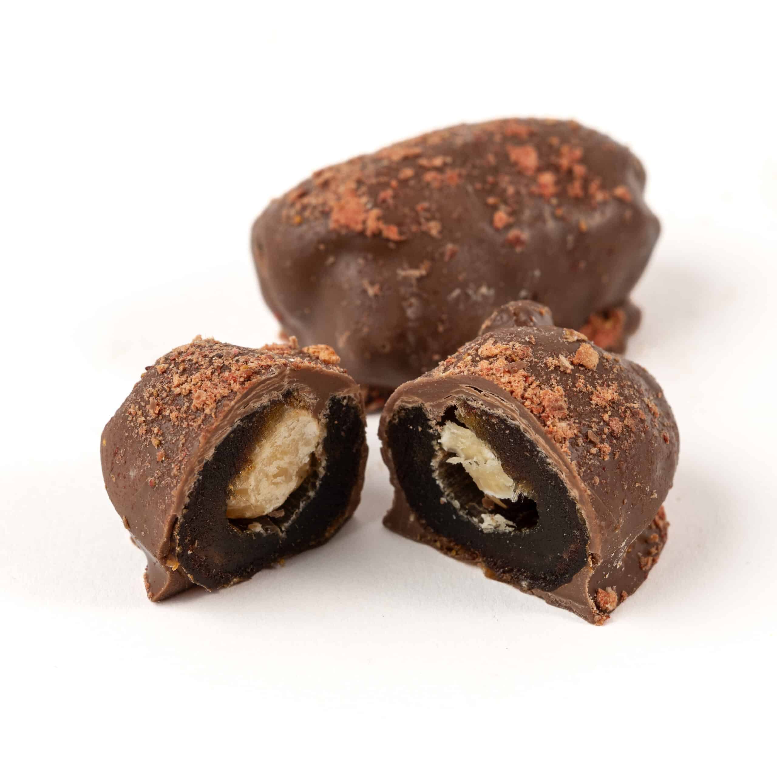 Medjool Dates with Almond & Milk Chocolate