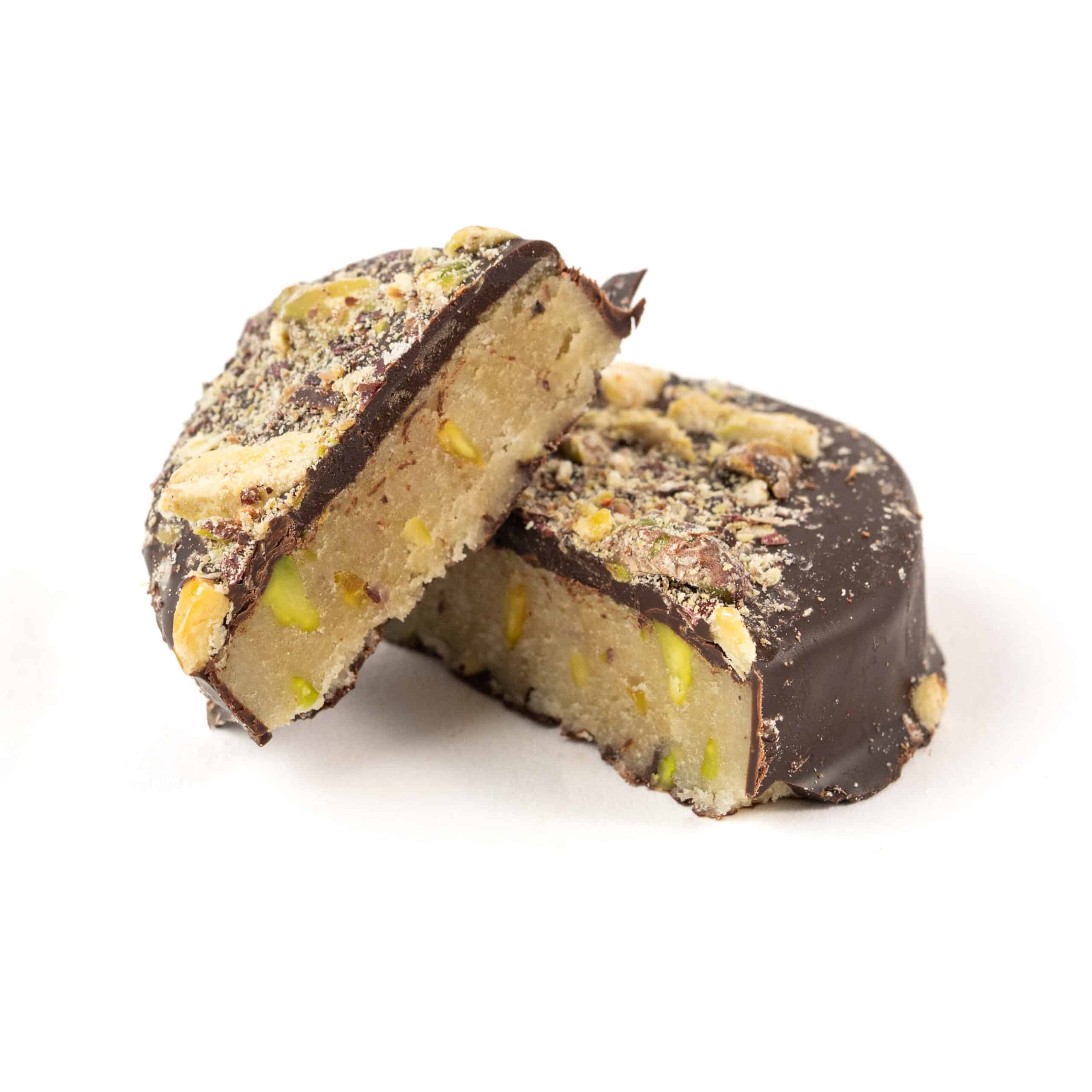 Pistachio Marzipan with Dark Chocolate